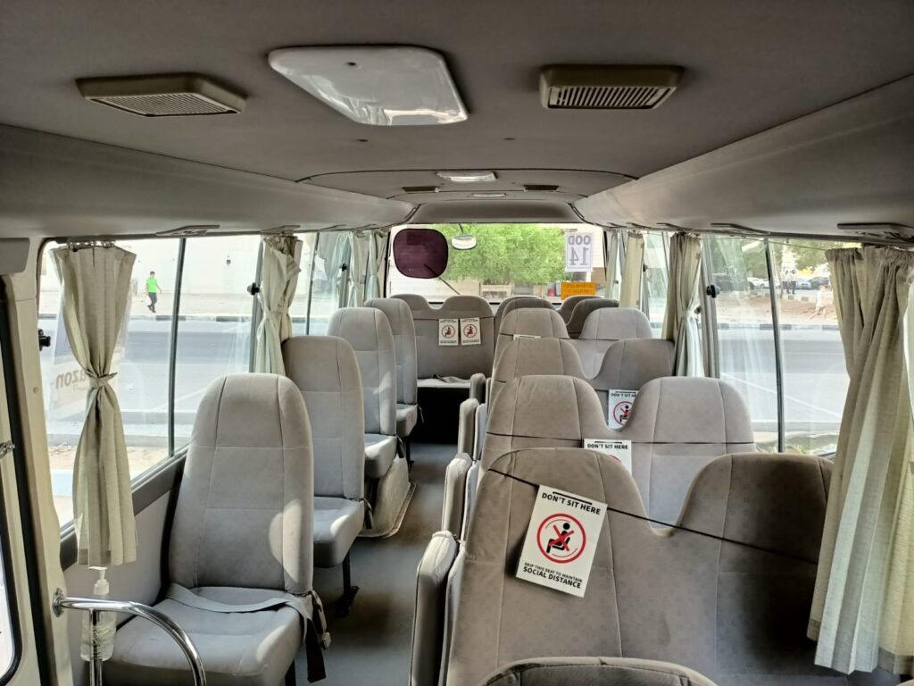 30 Seater Coaster for Rent in Abu Dhabi
