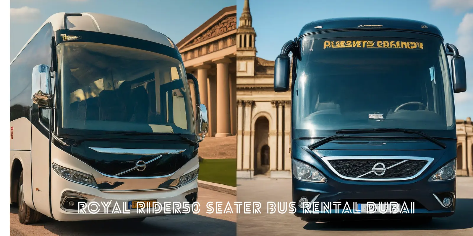 50 Seater Luxury Bus Rental Dubai