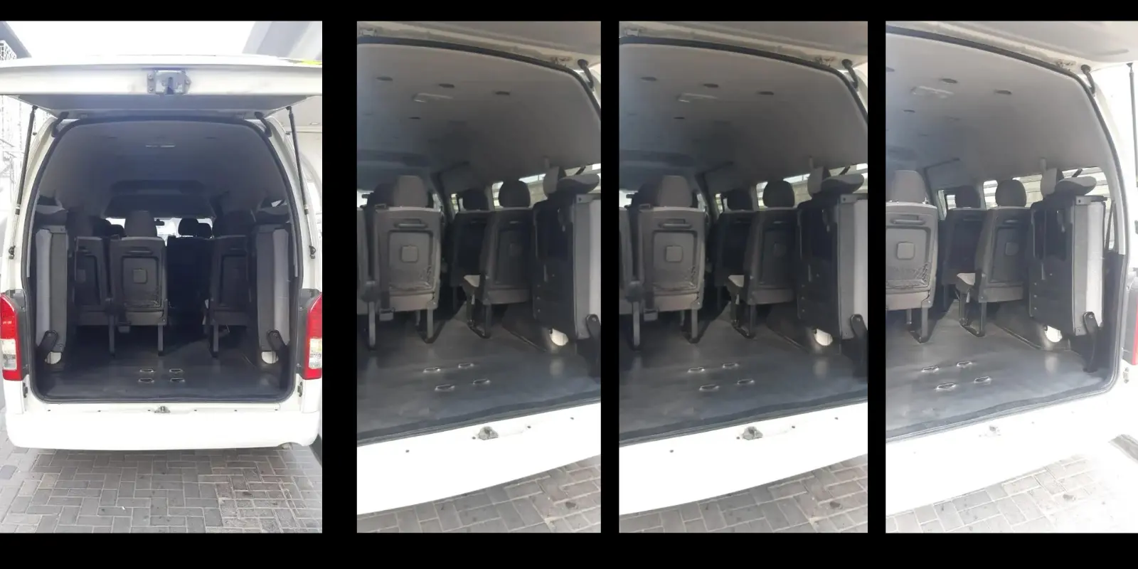 toyota hiace 12 Seater Van Rental Dubai 6 vans rental dubai 7