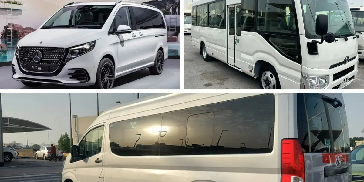 Dubai Minibus hire with Driver
