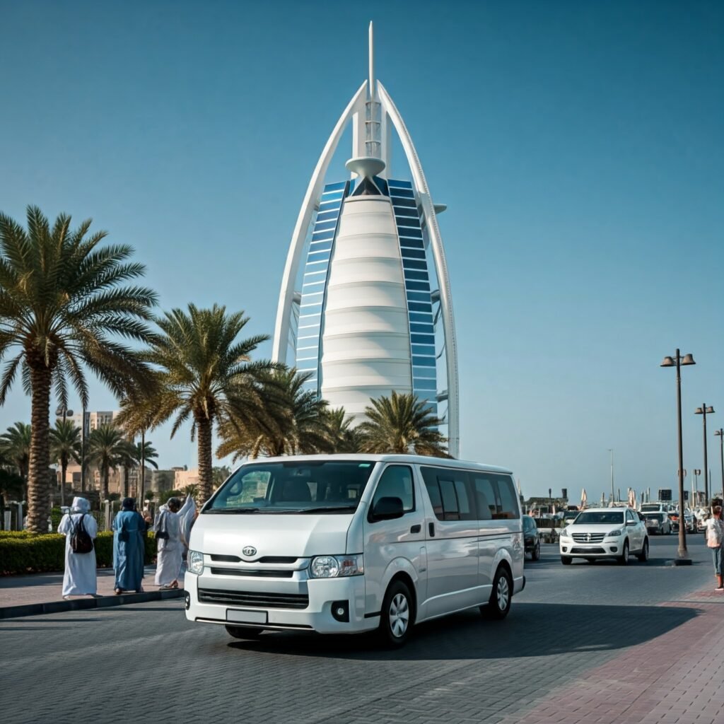 10 Seater Van Rentals Dubai