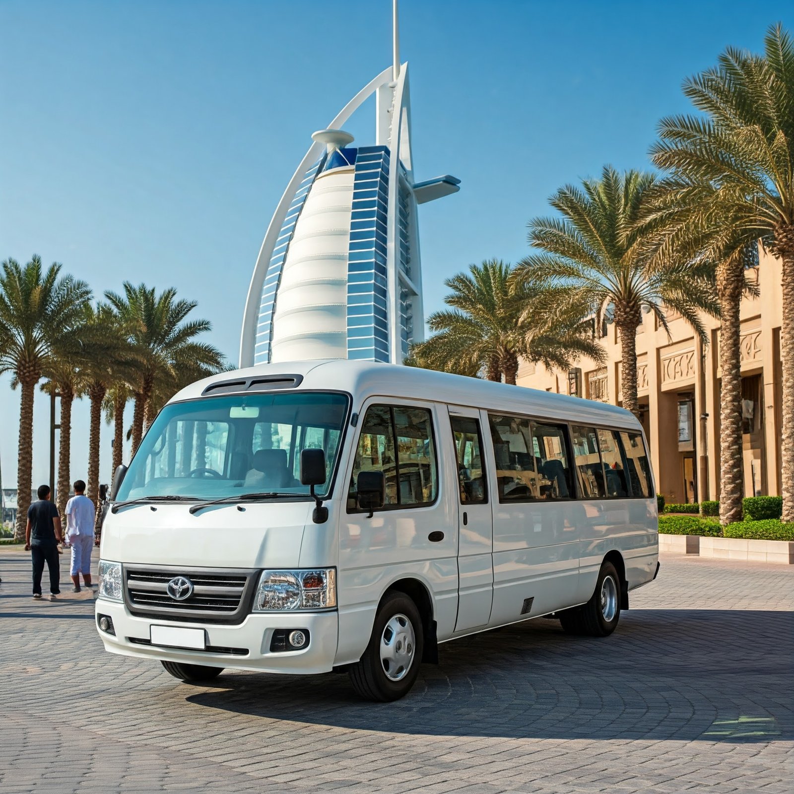 20 Seater 12 Passenger Van Rental Dubai