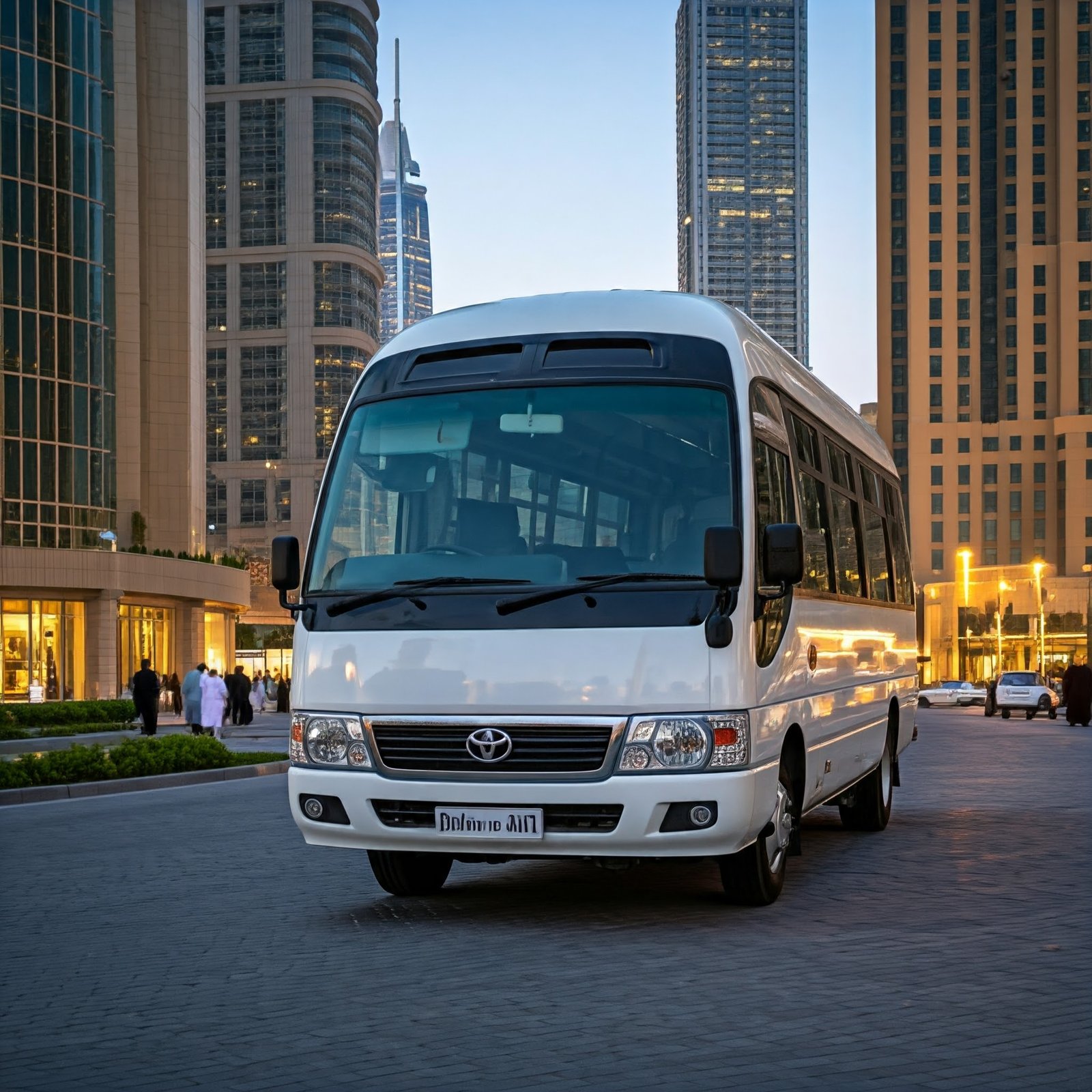 20 Seater 12 Passengers Van Rental Dubai