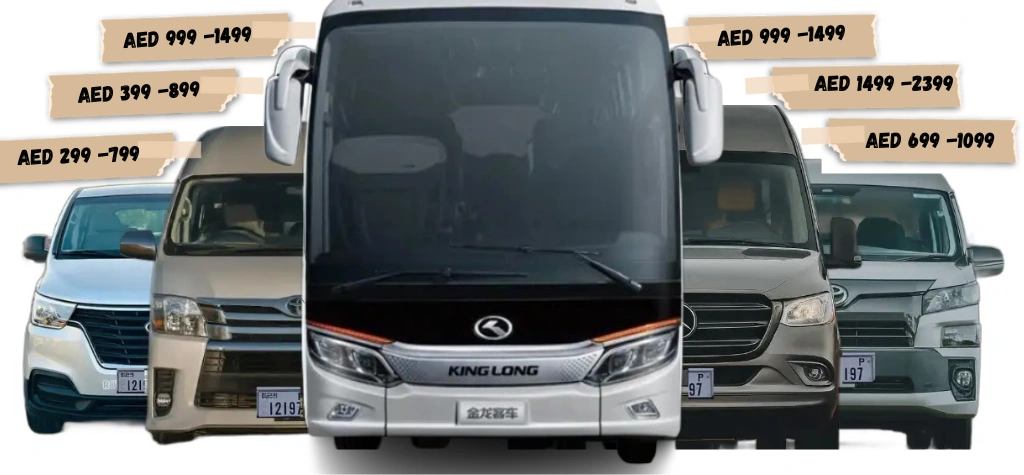 How Much Does a Bus Rental for a Day in Dubai Cost