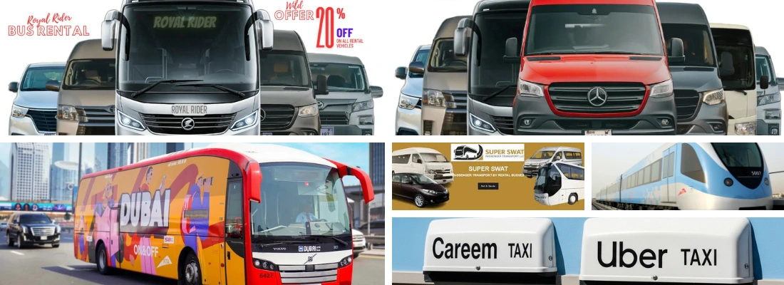 No 1 Bus Rental Companies in Dubai