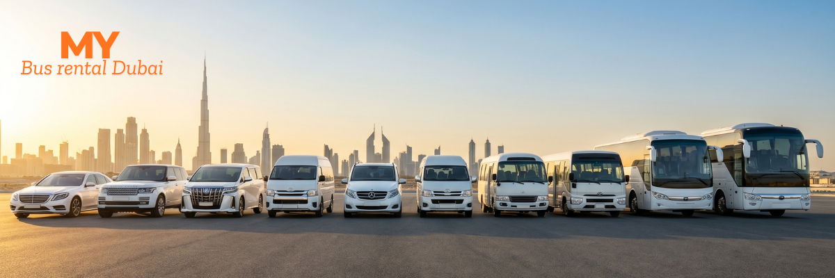 MY Bus Rental Dubai in UAE