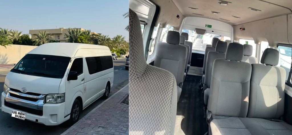 10 Seater Van Rental Dubai