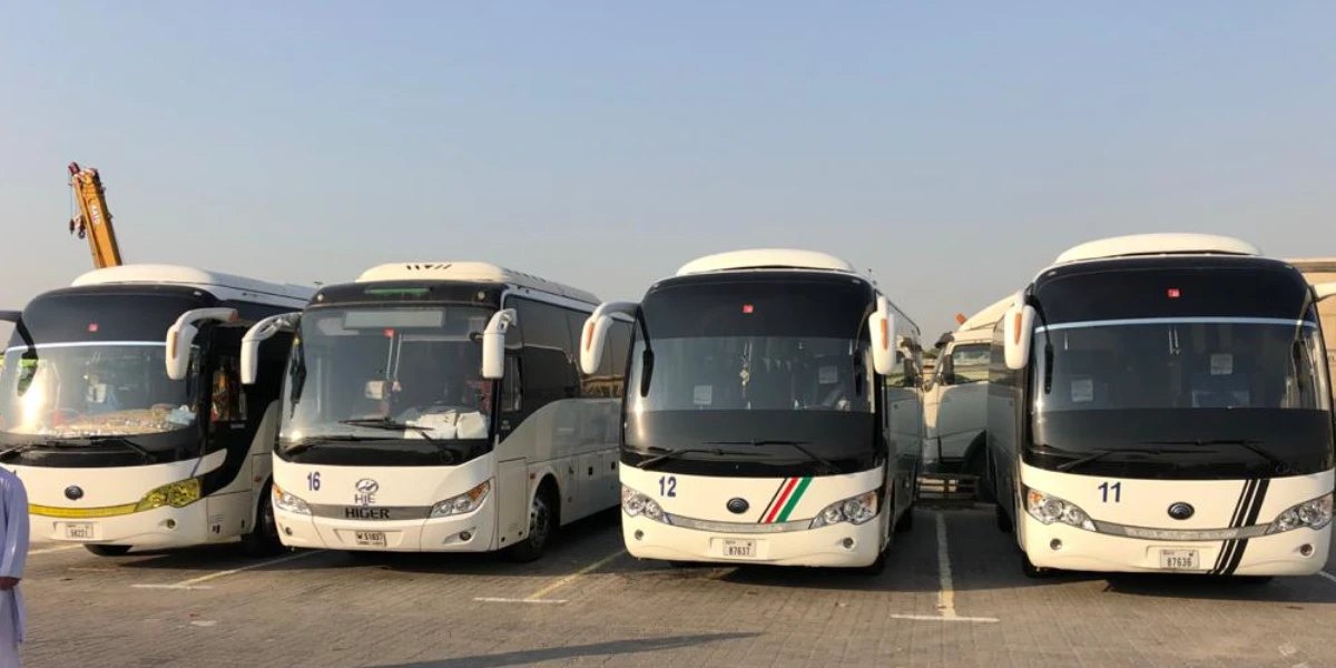 33 passenger luxury bus charter